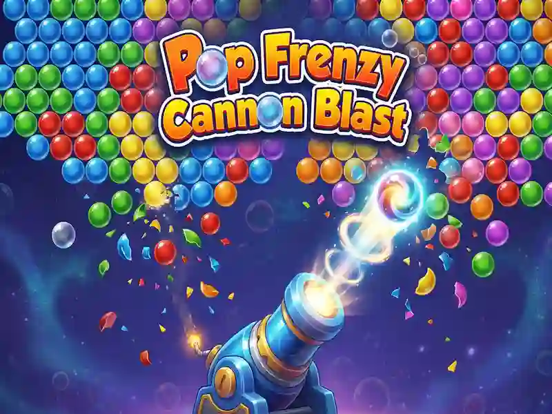 Spel Pop Frenzy kanonschot online