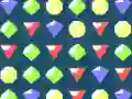 Spel Vlakke Edelstenen: match 3 online Spel Vlakke Edelstenen: match 3 online