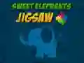 Spel Zoete Olifanten Puzzel online Spel Zoete Olifanten Puzzel online