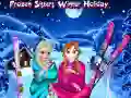 Spel Bevroren Zussen Wintervakantie online Spel Bevroren Zussen Wintervakantie online