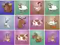 Spel Boerderij dieren bijpassende puzzels online Spel Boerderij dieren bijpassende puzzels online