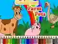 Spel Kleurboek voor Boerderijhuisdieren online Spel Kleurboek voor Boerderijhuisdieren online