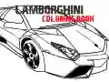 Spel Lamborghini Kleurenboek online Spel Lamborghini Kleurenboek online