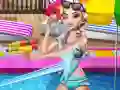 Spel Zussen Pool Party online Spel Zussen Pool Party online