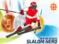 Spel Winter Sporten: Slalomheld online Spel Winter Sporten: Slalomheld online
