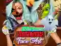 Spel Kylie Jenner Halloween gezichtskunst online Spel Kylie Jenner Halloween gezichtskunst online