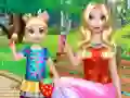 Spel Zomerdag voor Moeder en Dochter online Spel Zomerdag voor Moeder en Dochter online