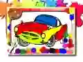 Spel Kleurboek Raceauto's online Spel Kleurboek Raceauto's online