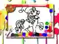 Spel Paarden Kleurenboek online Spel Paarden Kleurenboek online