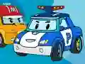 Spel Robocar Kleurenboek online Spel Robocar Kleurenboek online