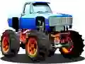 Spel Monster Truck Puzzel online