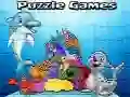 Spel Puzzel Cartoon Kinderspellen online