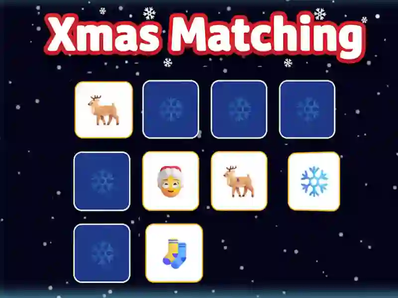 Spel Kerst Matching online