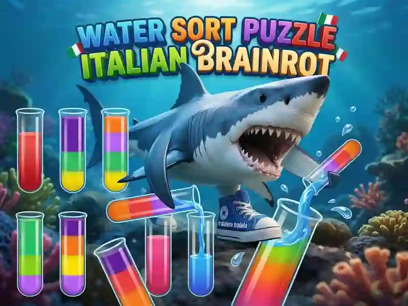 Spel Water Sort Puzzle Italian Brainrot online