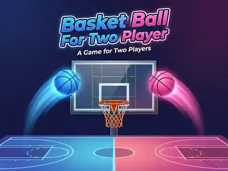 Spel Basketbal voor twee spelers online