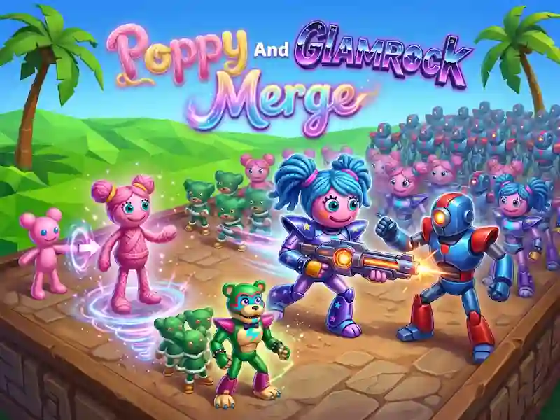 Spel Poppy And Glamrock Merge online