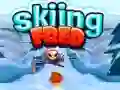 Spel Skiën met Fred online Spel Skiën met Fred online
