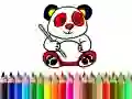 Spel Terug naar School: Panda Kleuren online Spel Terug naar School: Panda Kleuren online