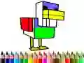 Spel Terug naar school: Monster Craft Kleurboek online Spel Terug naar school: Monster Craft Kleurboek online