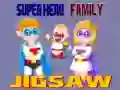 Spel Superhelden Familie Puzzel online Spel Superhelden Familie Puzzel online