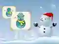 Spel Blije Sneeuwman Kleuren online Spel Blije Sneeuwman Kleuren online