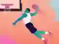 Spel Basketbalheld Puzzel online Spel Basketbalheld Puzzel online