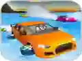 Spel Gekke water surfauto races online
