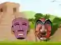 Spel Oude Azteekse Kleurplaat online