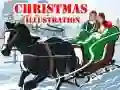 Spel Kerstillustratie online