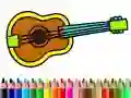 Spel Terug naar school: Kleurboek voor muziekinstrumenten online Spel Terug naar school: Kleurboek voor muziekinstrumenten online