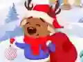 Spel Kerst Hert Puzzel online Spel Kerst Hert Puzzel online