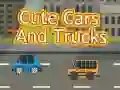 Spel Schattige auto's en vrachtwagens online Spel Schattige auto's en vrachtwagens online