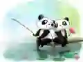 Spel Panda Glijbaan online Spel Panda Glijbaan online
