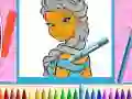 Spel De Prinsessen Zusjes Kleuren online Spel De Prinsessen Zusjes Kleuren online