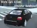 Spel Wereldauto's en Politie Simulator Sandbox online Spel Wereldauto's en Politie Simulator Sandbox online