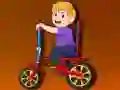 Spel Cartoon Fiets Puzzel online