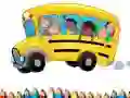 Spel Kleurboek Schoolbus online