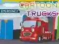 Spel Cartoon Trucks Puzzel online Spel Cartoon Trucks Puzzel online