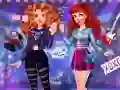 Spel Prinsessen met Rood Haar Rockshow online Spel Prinsessen met Rood Haar Rockshow online