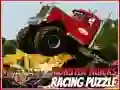 Spel Monster Trucks Racing Puzzel online Spel Monster Trucks Racing Puzzel online