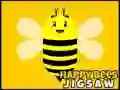Spel Blije Bijen Puzzel online Spel Blije Bijen Puzzel online