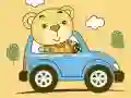 Spel Schattige Dieren Ride Match 3 online