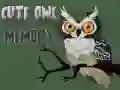 Spel Schattige Uil Geheugen online