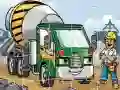 Spel Constructie Vrachtwagens Puzzel online Spel Constructie Vrachtwagens Puzzel online