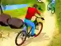 Spel Bergfietser Offroad online Spel Bergfietser Offroad online