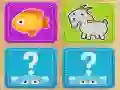 Spel Vind het Dierenpaar online Spel Vind het Dierenpaar online