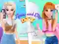 Spel Annie en Eliza DIY Kleding Borduurwerk online Spel Annie en Eliza DIY Kleding Borduurwerk online