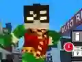 Spel Teen Titans Go: Minecraft Tiener Runner 3D online