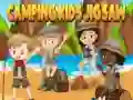 Spel Camping Kinderen Puzzel online