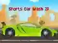 Spel Sportwagenwasstraat 2D online Spel Sportwagenwasstraat 2D online